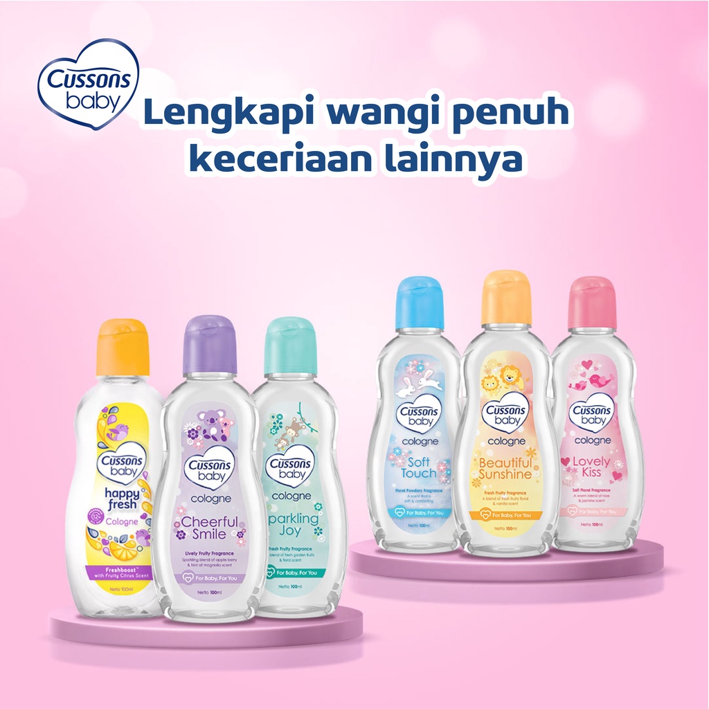 ★ BB ★ Cussons Baby Cologne 100ml - Minyak Wangi Bayi