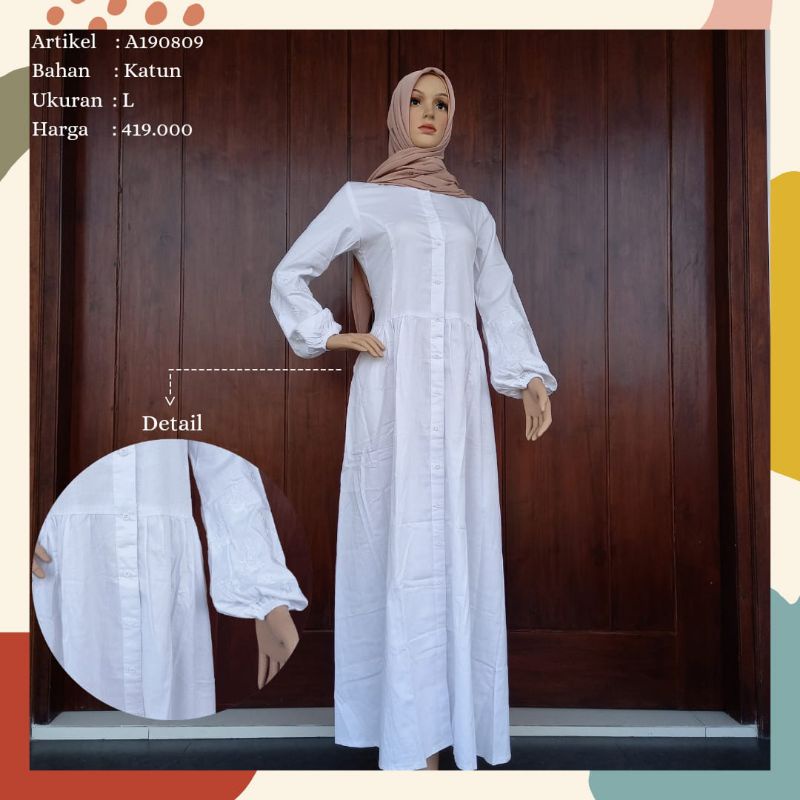 Dannis Abaya Ikhrom Bordir Lengan (A190809IH) NEW