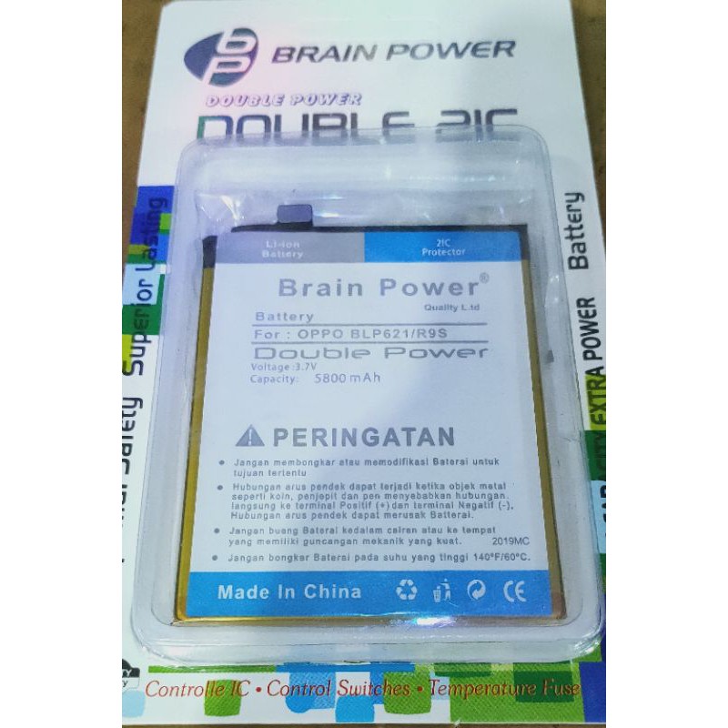 Battery batre Oppo BLP 621 Brain power