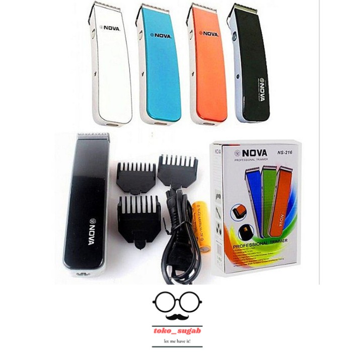 Alat / Mesin Cukur Multifungsi Untuk Kumis Jenggot dan Rambut Merk Nova NS 216