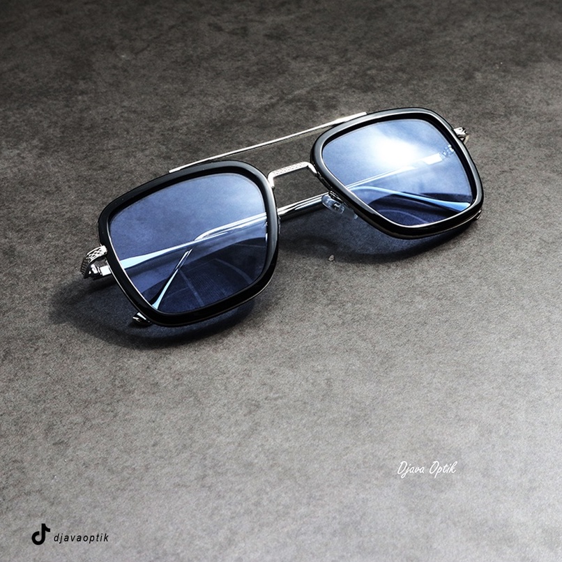 Kacamata Photocromic Blueray Minus Antiradiasi Model Aviators Terbaru