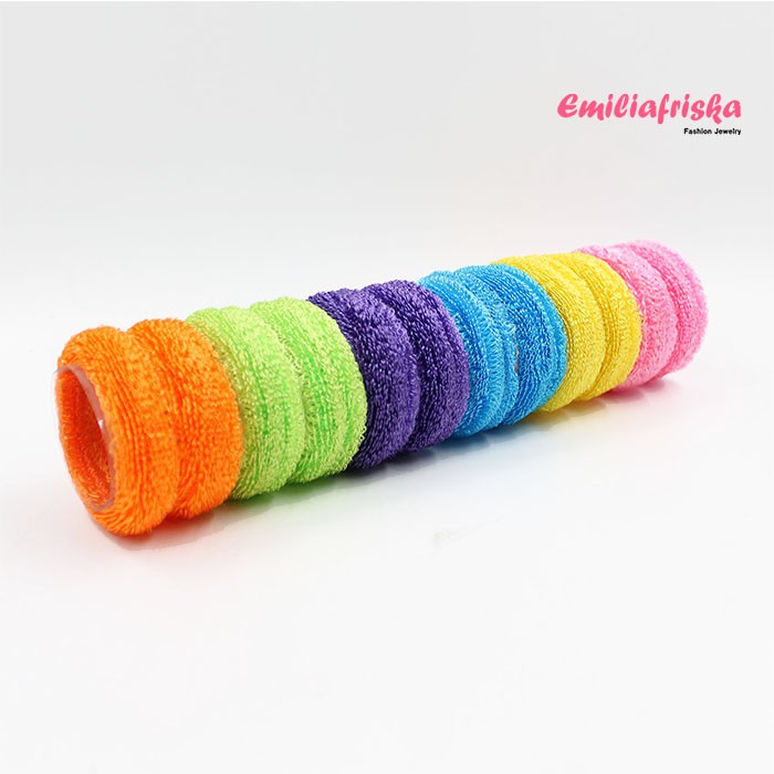 EMILIAFRISKA IKAT RAMBUT KOREA KUNCIR RAMBUT DONAT AKSESORIS CEPOLAN-2