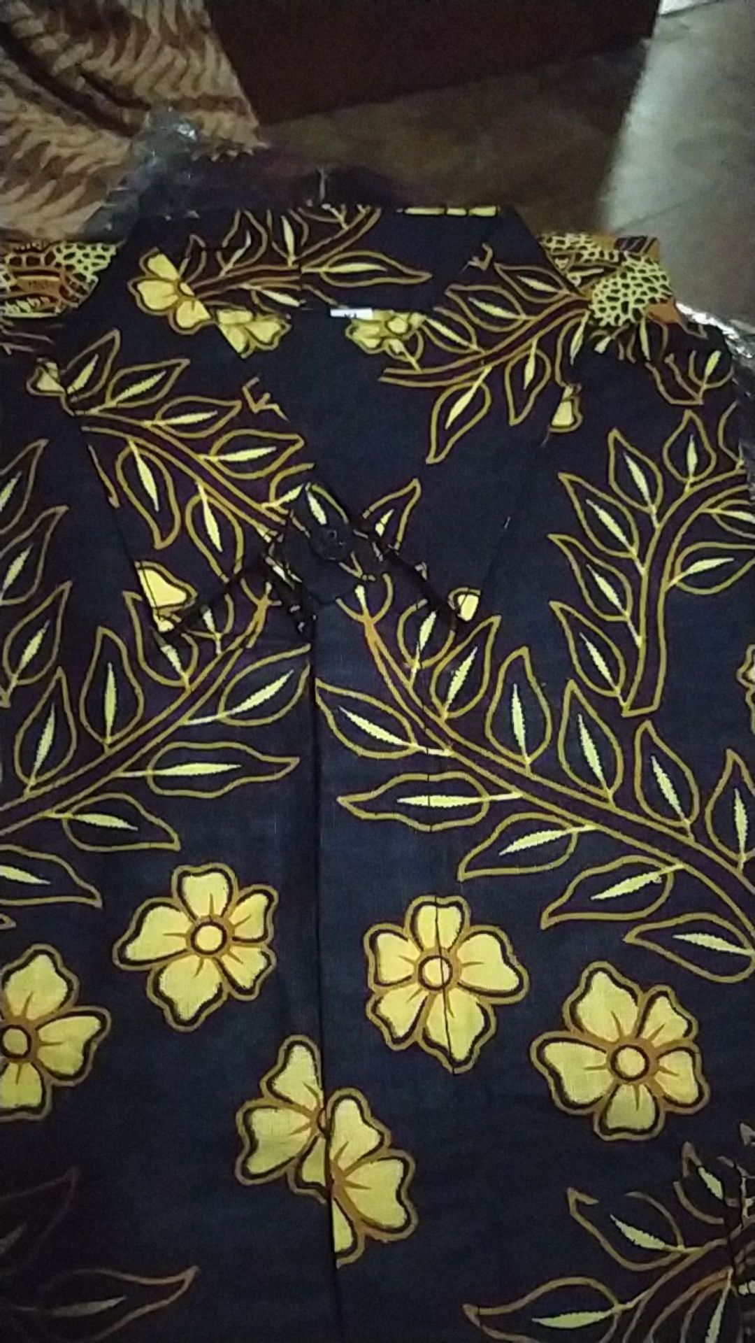 Batik Kemeja Lengan Panjang Motif Khas Pekalongan Baju Seragam Kantor Alkhalis