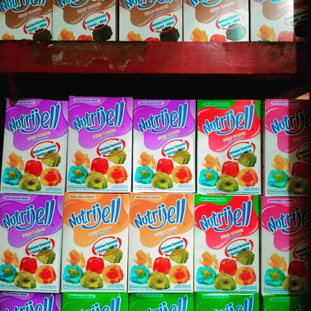 

Nutrijel All variant 12 sachet @10 gr/Box