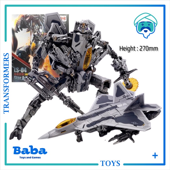 Mainan Robot FigureTransformers Deformation Toy LS-04 LS 04 Starscream Star Adjutant