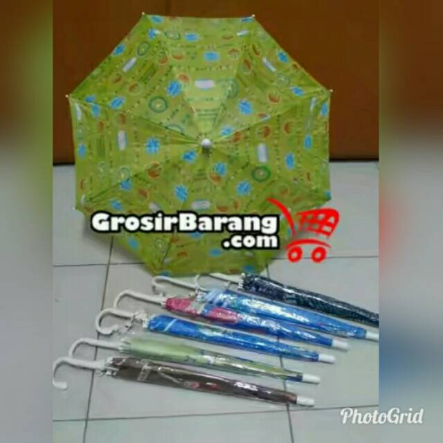 

Payung murah karakter kartun.. Cocok untuk souvenir ultah