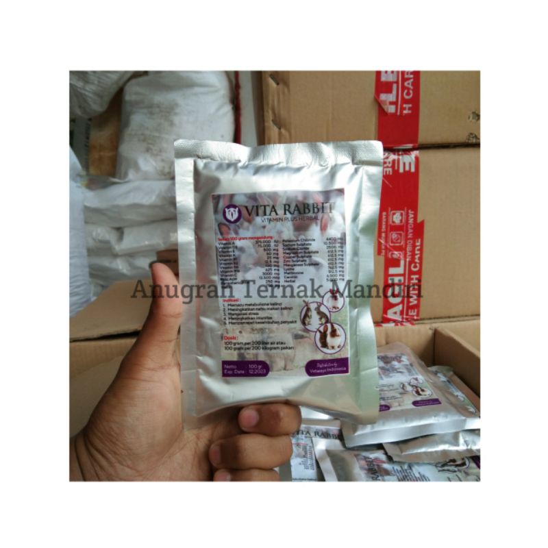 Vita rabbit/vitamin Lengkap kelinci