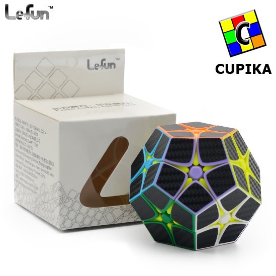 Rubik Megaminx QIYI Kibiminx 2x2 Carbon karbon 2x2x2 Qi Yi Kilominx