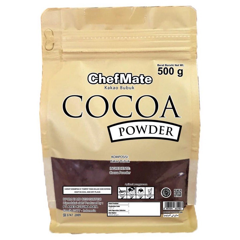 

Chefmate Cocoa Powder 500 gram