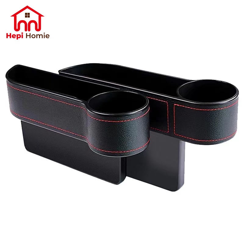 [HH] CAR SEAT GAP ORGANIZER CUP HOLDER / TEMPAT PENYIMPANAN SAMPING JOK MOBIL KANAN KIRI