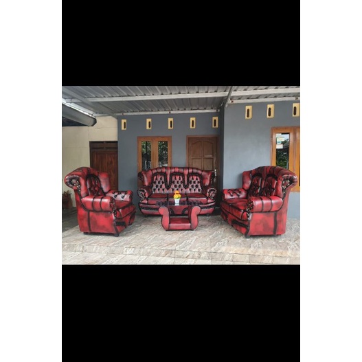 sofa jaguar kepang selendang