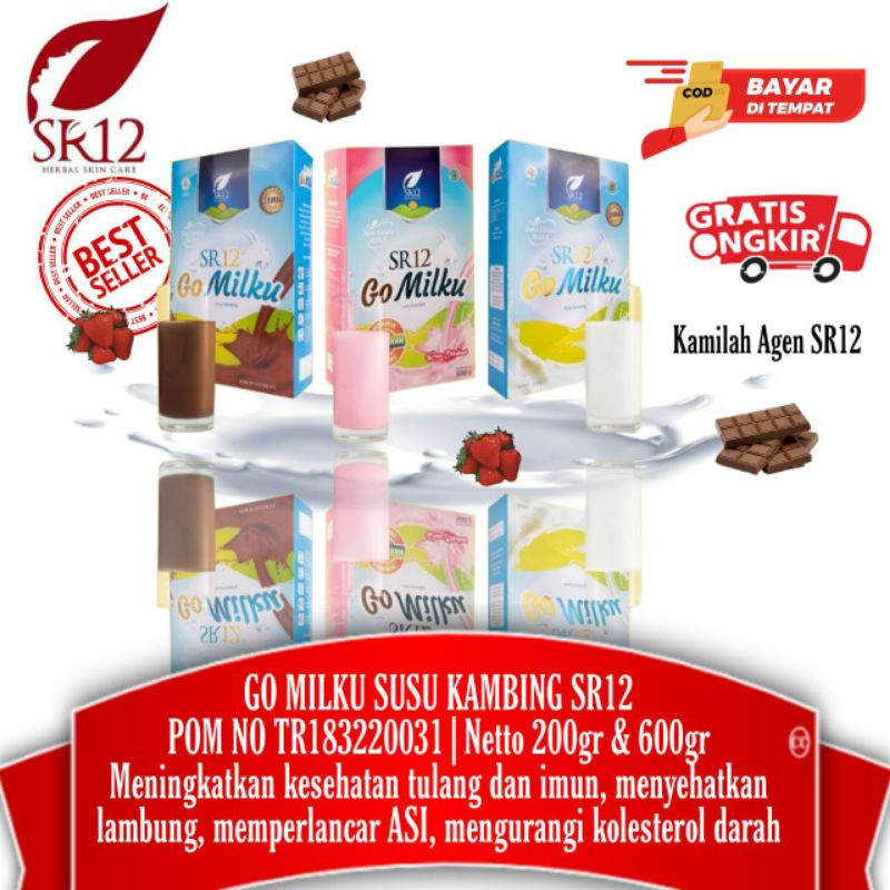 

NEW PRODUCT ! Go Milku SR12 susu kambing etawa dengan banyak manfaat