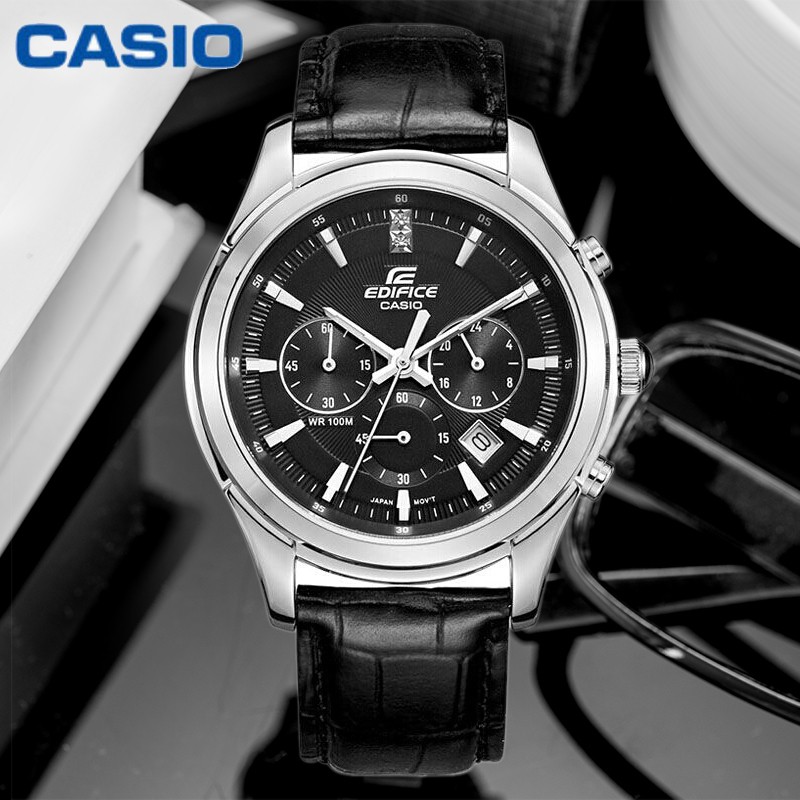 jam edifice casio wr 100m