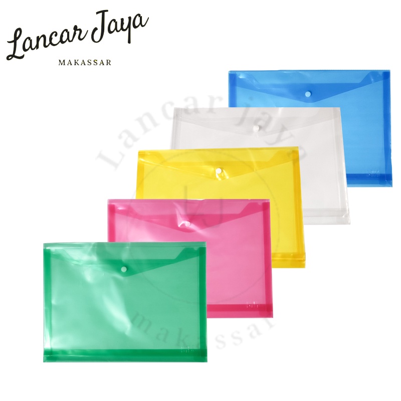 [1 pcs] Map Kancing Data Bag Tas Data F4 Folio