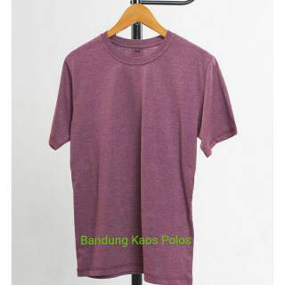  KAOS  POLOS  BANDUNG  MAROON MISTY Shopee Indonesia