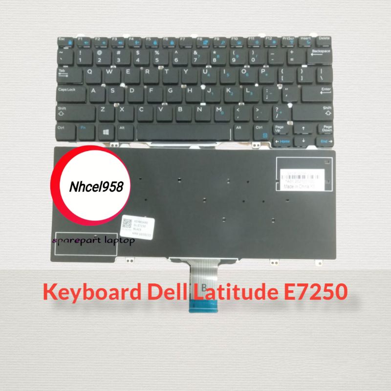 ✅Keyboard Dell Latitude E7250