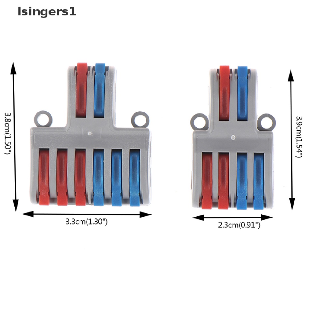 (lsingers1) Blok Terminal Sambungan Kabel Listrik PCT-222 SPL-62 SPL kq