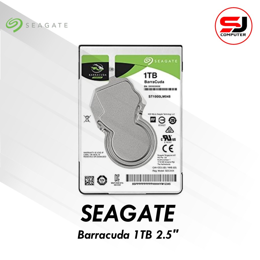 HDD Internal Laptop Seagate Barracuda 2,5&quot; Harddisk Notebook 1TB|2TB