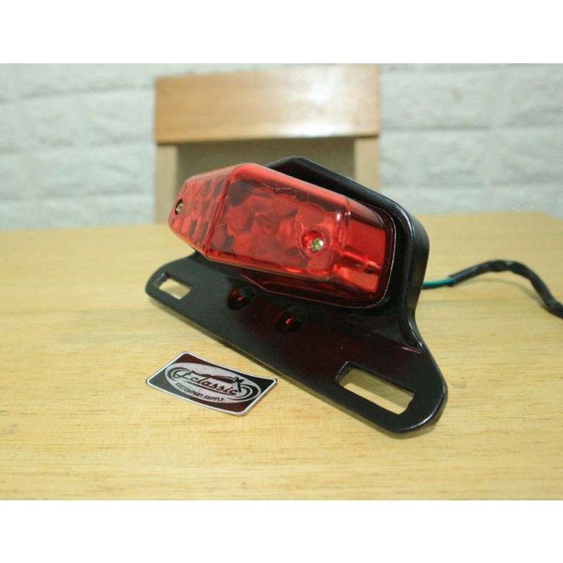 Lampu Belakang Lucas/Stoplamp Custom Bobber Chopper