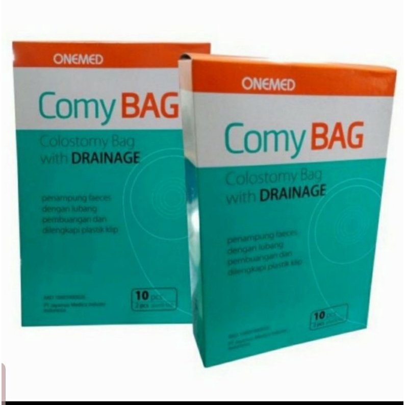 Kantong kolostomi ONEMED Kolostomi bag ALCARE - Comybag Colostomy Bag with drainage satuan