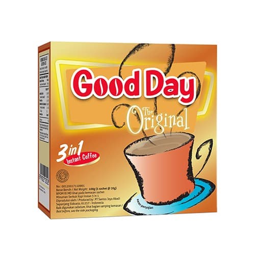 

H2J021 Good Day The Original 1 Dus (5 X 20 Gr) Hyh1Yjj
