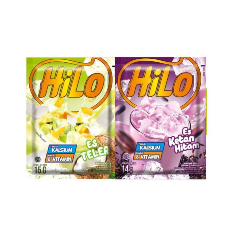 Hilo es teller / es ketan hitam sachet 15 gram