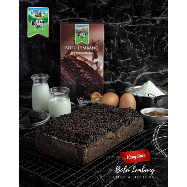 

Bolu lembang Kang Sule Coklat Blackforest (Bisa ke luar kota,luar P.jawa)