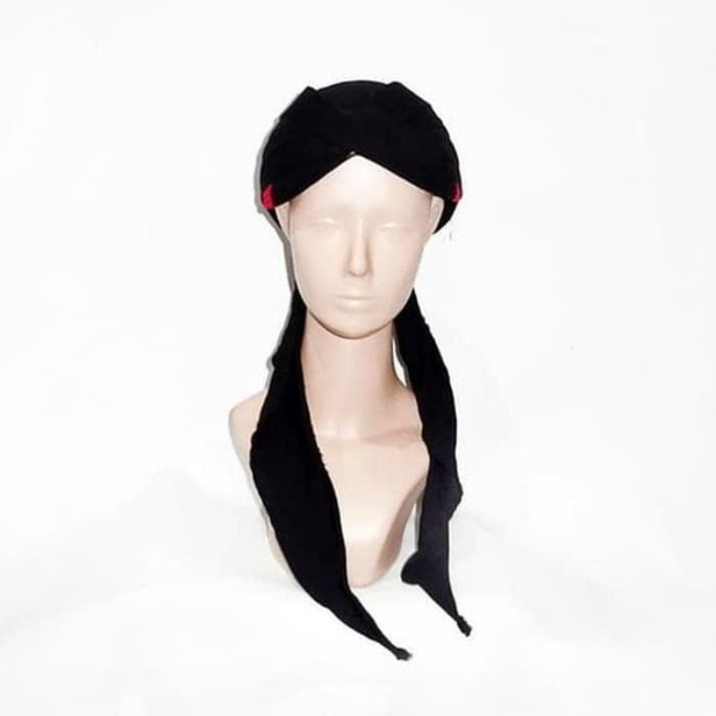 Blangkon solo samurai putih