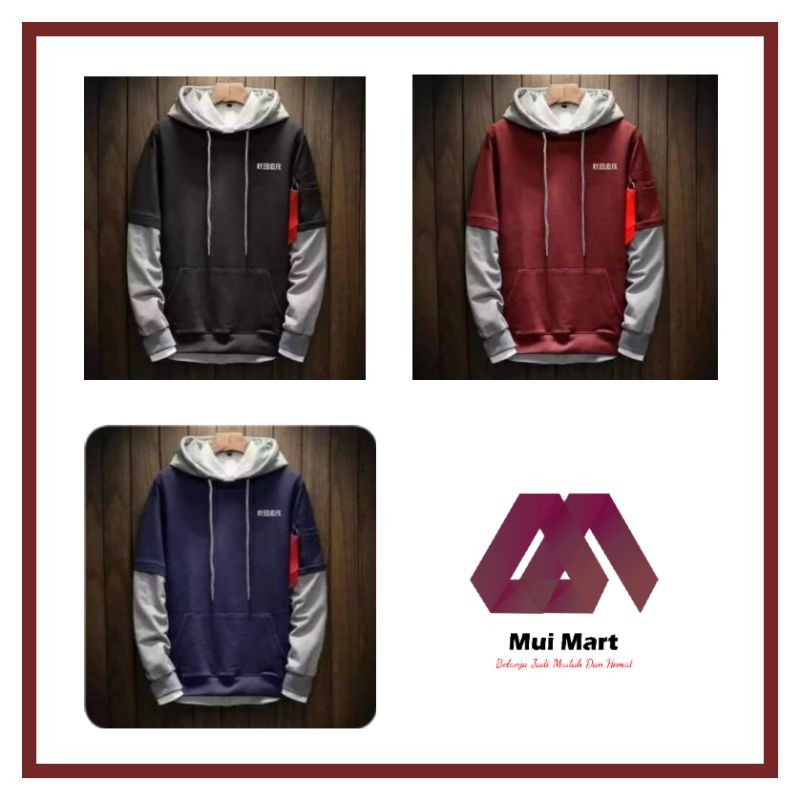 Jaket Pria Sweater Cowok Switer Pria Laki-laki Dewasa KY Hoodie