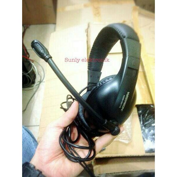 Cuci Gudang Headphone keenion extra bass stereo kos 0015/pc gaming headset bando