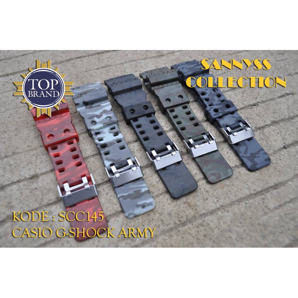 STRAP TALI JAM CASIO GSHOCK GR-8900 - GR 8900 - GR8900 ARMY LORENG