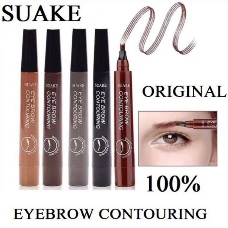 Pensil alis waterproof,sauke eyebrow contouring waterproof