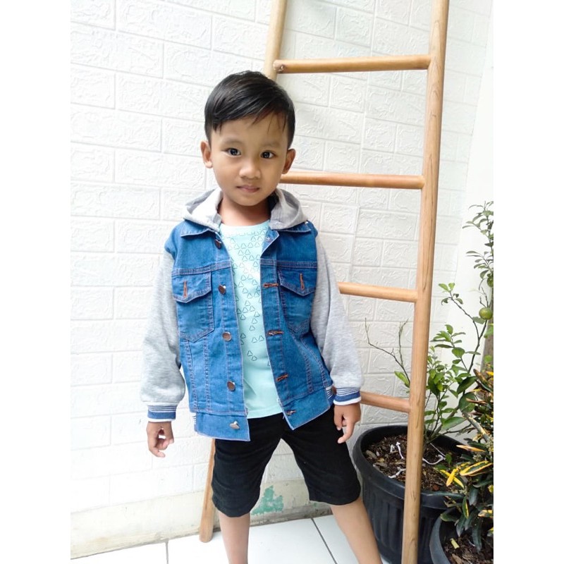 JAKET JEANS ANAK/ JAKET DENIM/ JAKET HOODIE