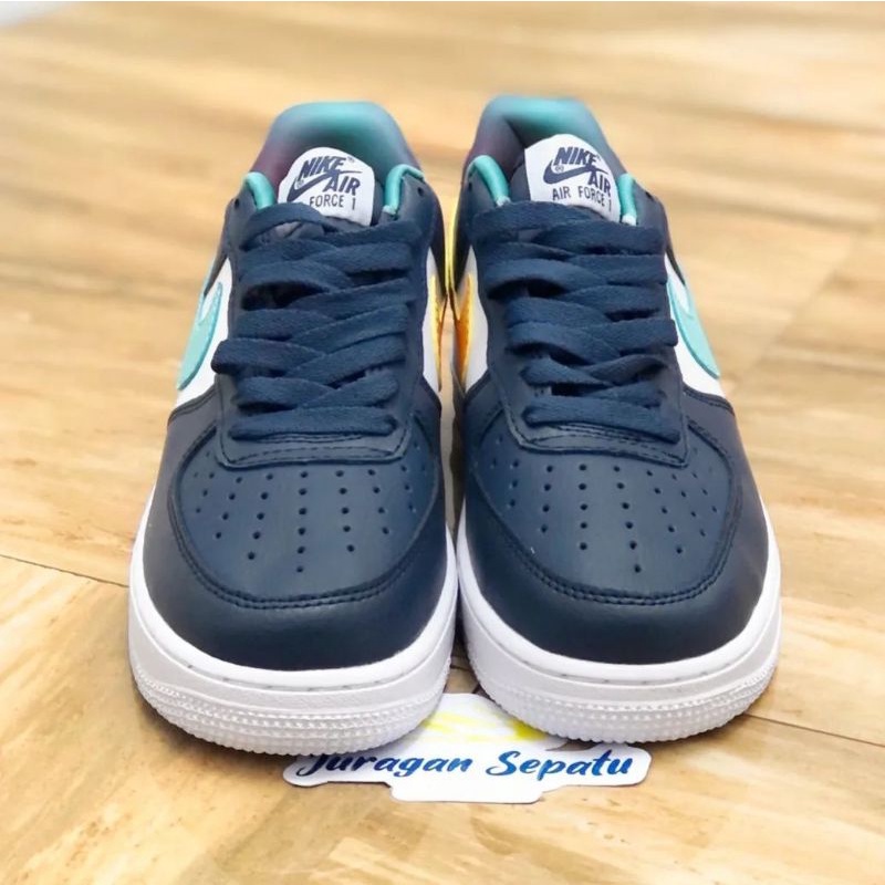 Nike Air Force 1 '07 LV8 EMB &quot;Thunder Blue/Washed Teal&quot;