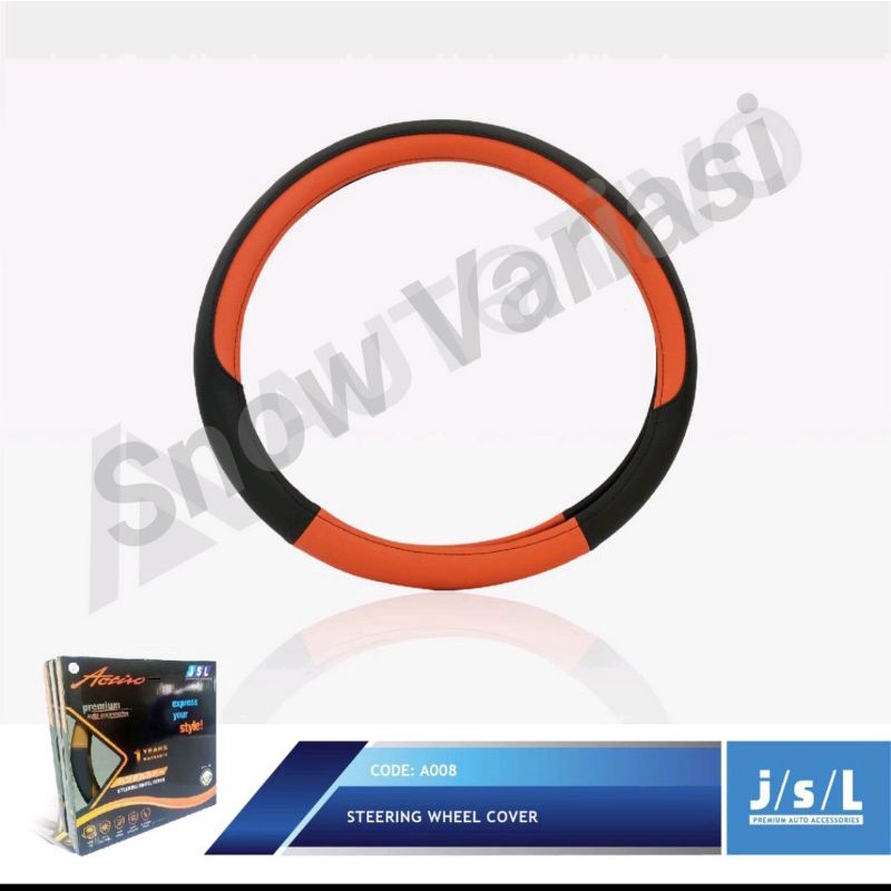 JSL Steering Wheel Cover Activo Premium Sarung Stir Mobil Type A