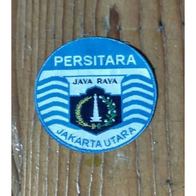 Logo/Patch Woven Persitara Jakarta Utara