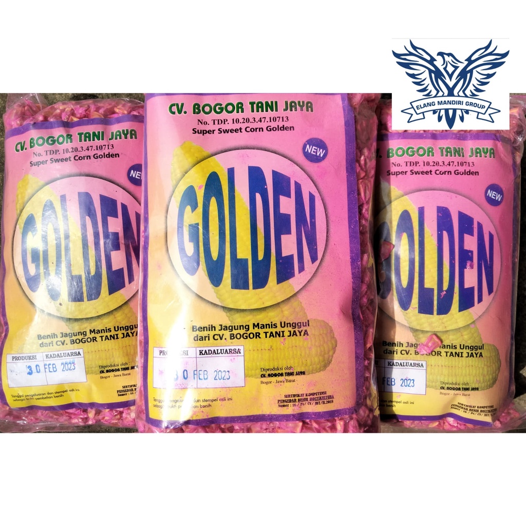 Benih Jagung bibit jagung  biji jagung Manis madu  premium Golden 500gr kualitas exotik