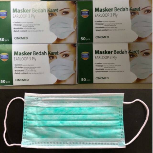 Masker bedah mulut earloop