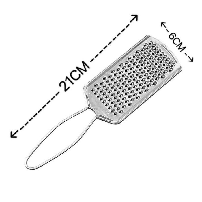 ~ PIYOSHI08 ~ Parutan Keju Alat Parut Stainless Grater Wortel Kentang Serbaguna Murah PD43