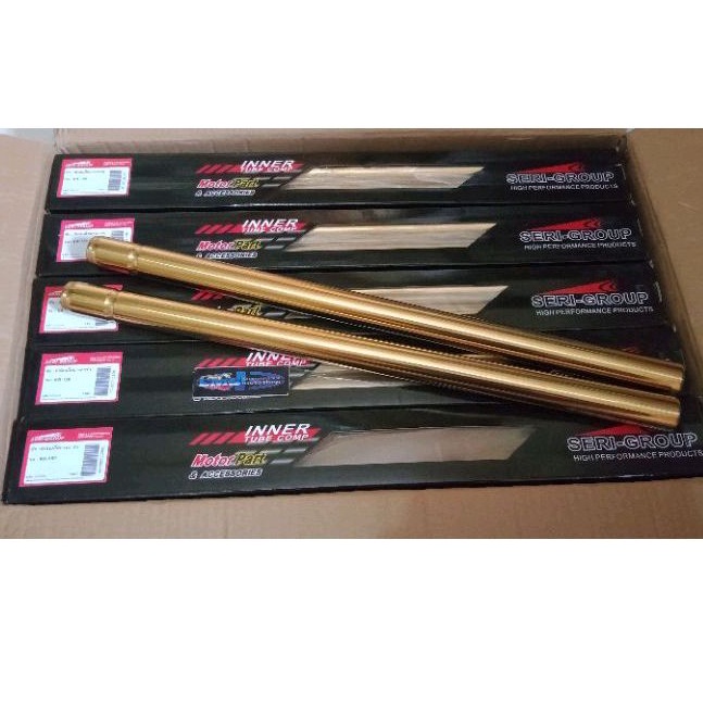 As shock skok depan ninja R RR 33 mm gold inner original Thailand