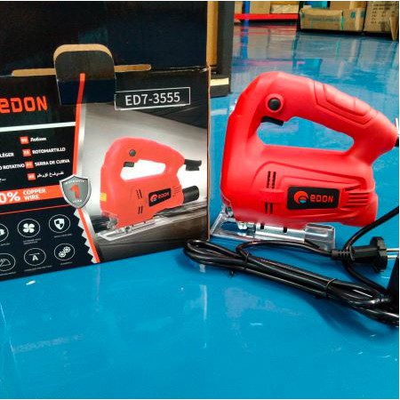 Mesin Jigsaw Jig Saw Gergaji Kayu Mesin Gergaji Triplek EDON ED7-3555