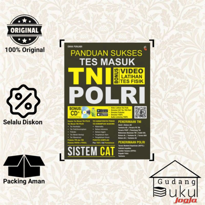 Buku TNI POLRI 2021 Panduan Sukses Tes Masuk TNI POLRI Sistem CAT