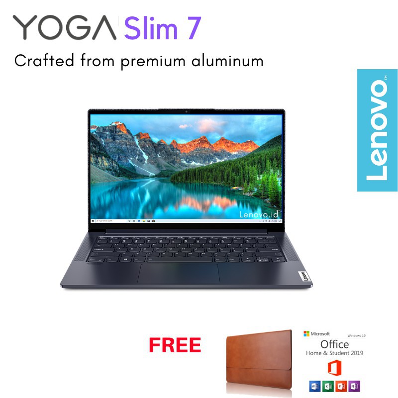 Lenovo Yoga Slim7 AMD Ryzen7 4800U 16GB 1TB M.2 Windows 10+OHS 14" IPS