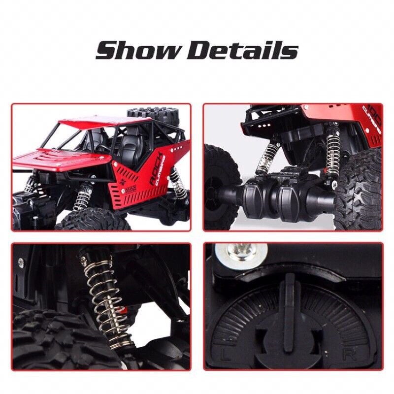 Mobil Remote Off-Road Rock Crawler ROVER 4WD Climbing Car Series