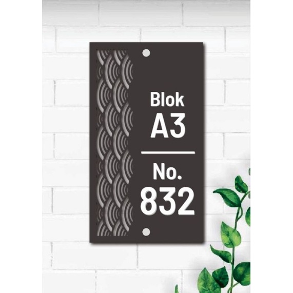 NOMOR RUMAH TIMBUL ORNAMEN, NOMOR RUMAH MODEL ORNAMEN TIMBUL, NOMOR RUMAH TIMBUL, NOMOR RUMAH ACRYLI