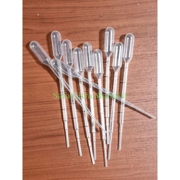 Pipet Plastik 1 ml / Pipet Paster 1ml isi 10 pcs