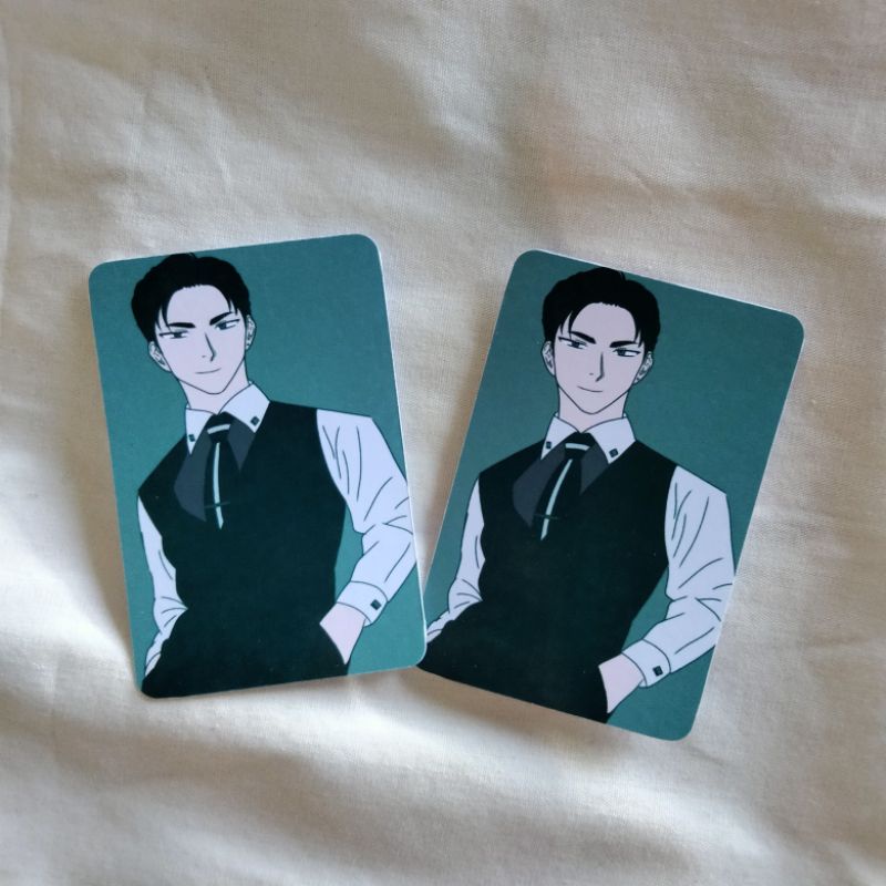 kambe daisuke photocard kertas ganteng