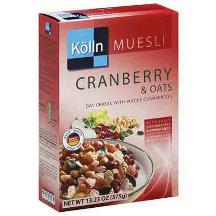 

Kolln Muesli Crunchy Yoghurt Cranberry & Oats Cereal Sereal Import