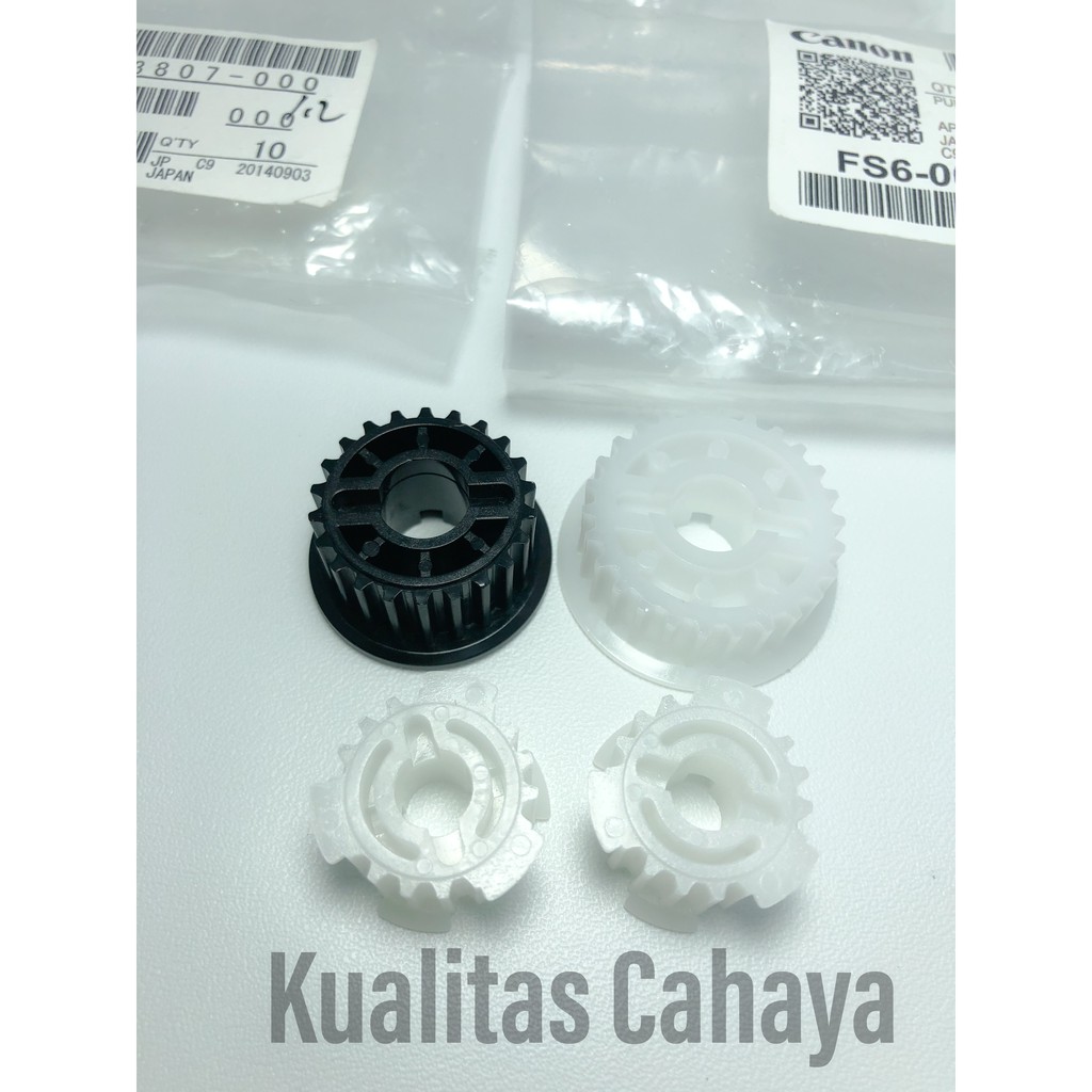 Gear Pulley Timing Belt Fotokopi Canon IR 6000/6570/5075 Original 1Set