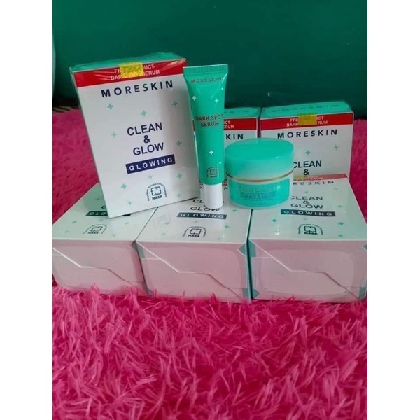 moreskin clean n glow, obat jerawat,obat flek hitam diwajah